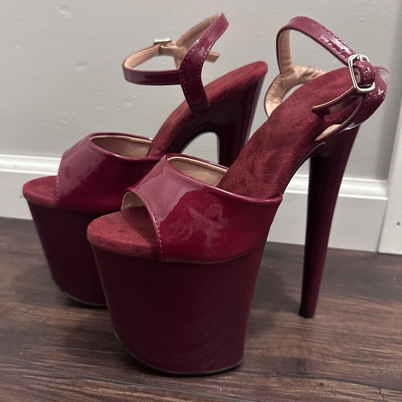 LEECABE DANCE PLATFORMS 8'' STILETTO - Picture 4 of 8